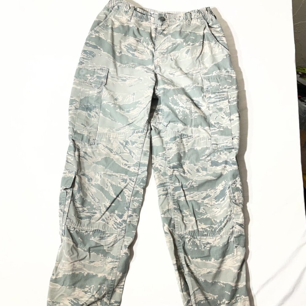USAF Airman Battle Uniform ABU Digital Tiger Stripe Camo Cargo Pants unisex M